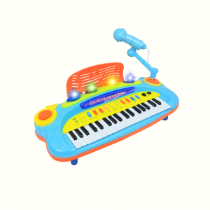 Piano Infantil Eléctrico con Micrófono y función Mp3