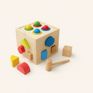 Cubo con Piezas para Encajar