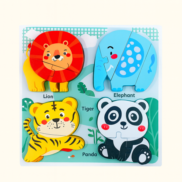 Rompecabezas 4 Animales
