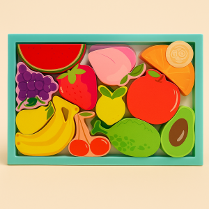 Rompecabezas Frutas de Madera
